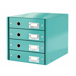 Skuffekabinet Click&Store 4 skuffer WOW isblå 60490051