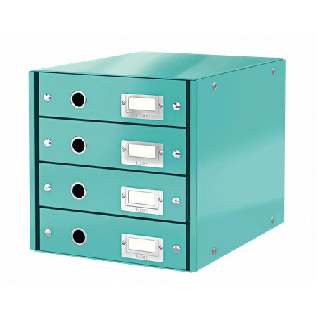 Skuffekabinet Click&Store 4 skuffer WOW isblå 60490051