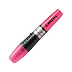 Stabilo luminator 140-71-56 Pink m. stor blækbeholder (5stk)