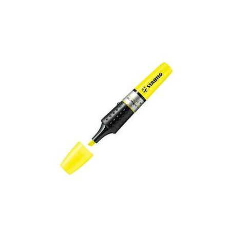 Stabilo luminator 140-71-24 Gul m. stor blækbeholder (5stk)