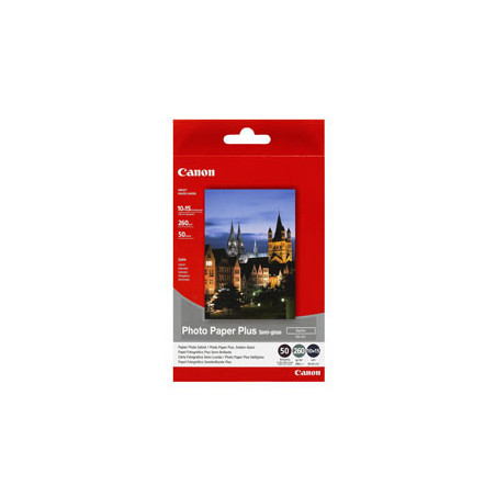 Canon 10x15 SG-201 SemiGloss Plus Fotopapir 50ark (260gsm)