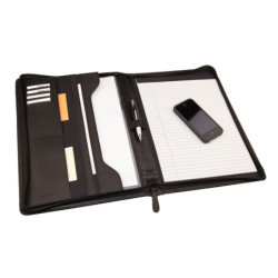 Konferencemappe A4 sort