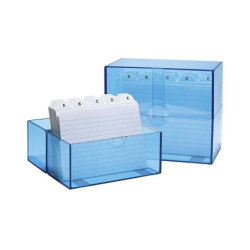 Kartoteksboks A6 med indhold. 2506303