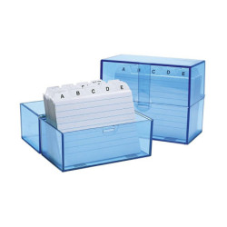 Kartoteksboks A7 med indhold. 2507303
