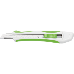 Hobbykniv 9mm. Hvid-grøn WEDO varenr. 7892109