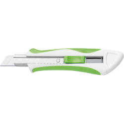 Hobbykniv 18mm. Hvid-grøn WEDO varenr. 7892118