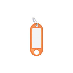 Nøglering med vedhæng 100 stk. orange 262801806