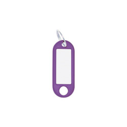 Nøglering med vedhæng 100 stk. violet 262801808