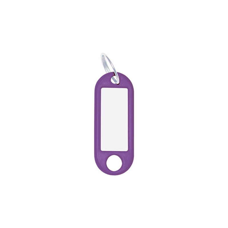 Nøglering med vedhæng 100 stk. violet 262801808 Nøglering med vedhæng 100 stk. violet 262801808
