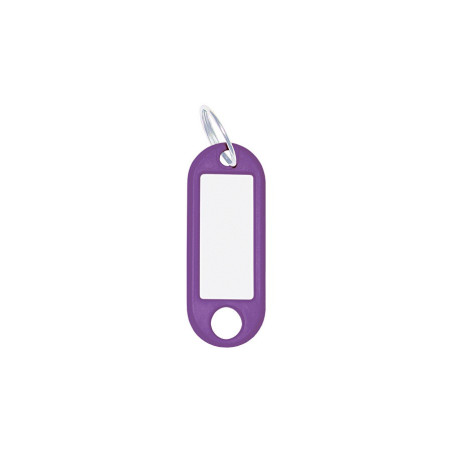 Nøglering med vedhæng 100 stk. violet 262801808