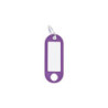Nøglering med vedhæng 100 stk. violet 262801808