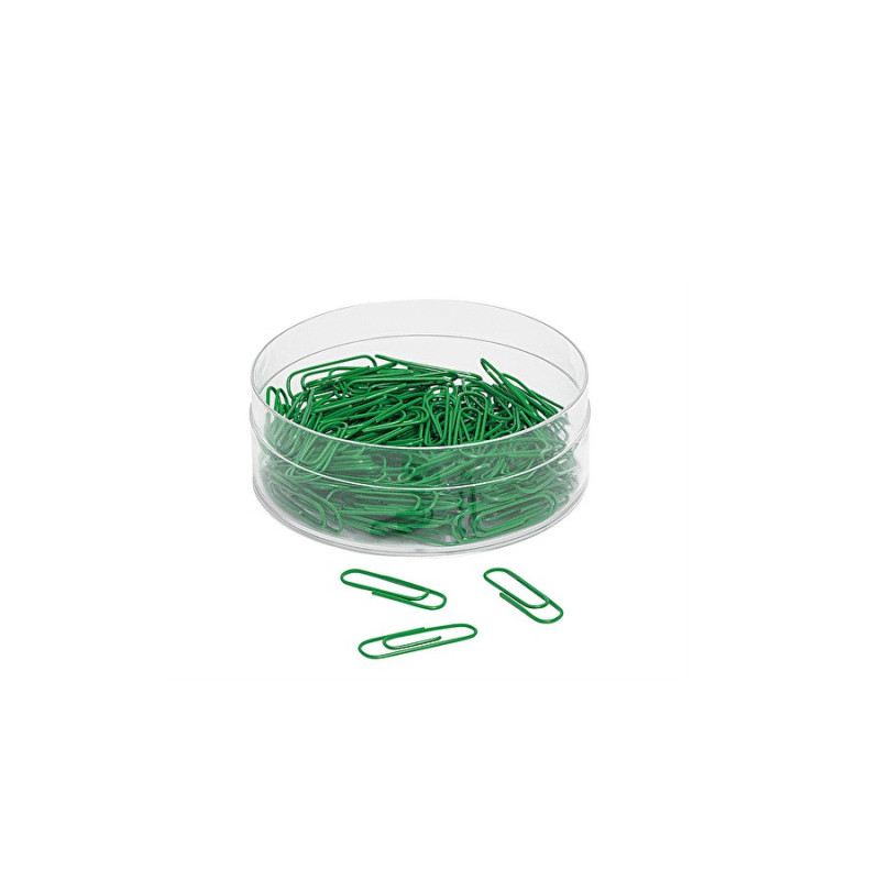 Clips plastovertrukne 27mm. 140 stk GRØN varenr. 901244304 Clips plastovertrukne 27mm. 140 stk GRØN varenr. 901244304