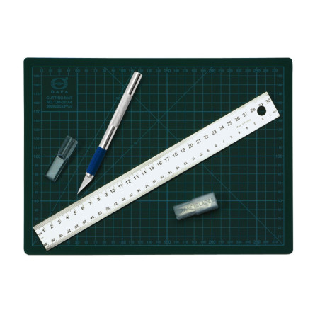 Skæreplade grøn 300 x 220mm WEDO CM30