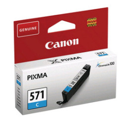 Blækpatron CLI-571C cyan blæk 0386C001 Original Canon