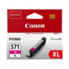Blækpatron CLI-571M XL magenta blæk høj kap. 0333C001 Original Canon