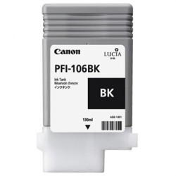 Blækpatron PFI-106BK sort blæk 6621B001AA Original Canon