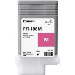 Blækpatron PFI-106M Magenta blæk 6623B001AA Original Canon