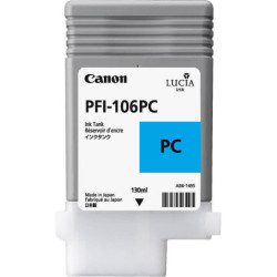 Blækpatron PFI-106PC Photo cyan blæk 6625B001AA Original Canon