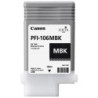 Blækpatron PFI-106MBK mat sort blæk 6620B001AA Original Canon