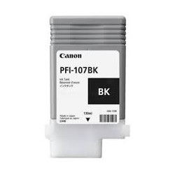 Blækpatron PFI-107BK sort blæk 6705B001AA Original Canon