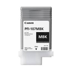 Blækpatron PFI-107MBK mat sort blæk 6704B001AA Original Canon