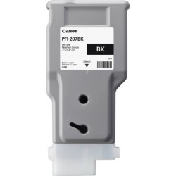 Blækpatron PFI-207BK sort blæk 8789B001AA Original Canon