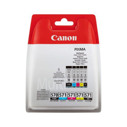 Blækpatron PGI-570-CLI-571 PGBK-C-M-Y-BK 0372C004 Original Canon