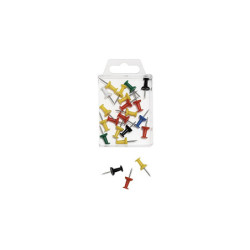 Kortnåle PushPinn 20stk assorteret WEDO 54199