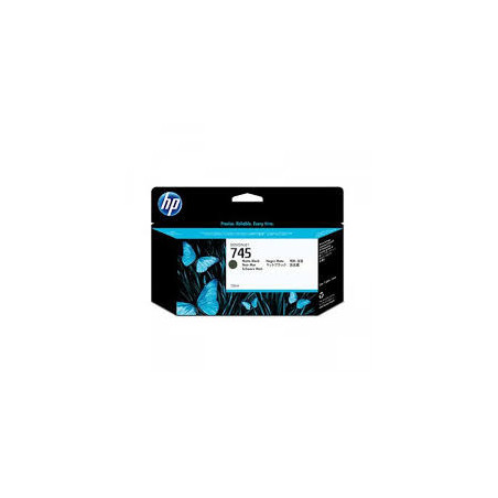 Blækpatron HP nr. 745 mat sort F9J99A Original (130ml)