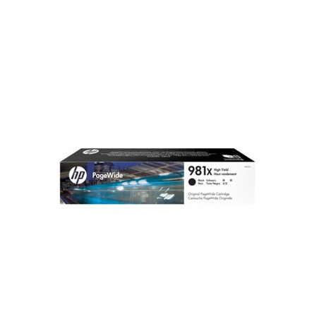 Blækpatron HP nr. 981X XL sort PageWide L0R12A Original (11.000s)