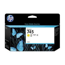 Blækpatron HP nr. 745 gul F9J96A Original (130ml)