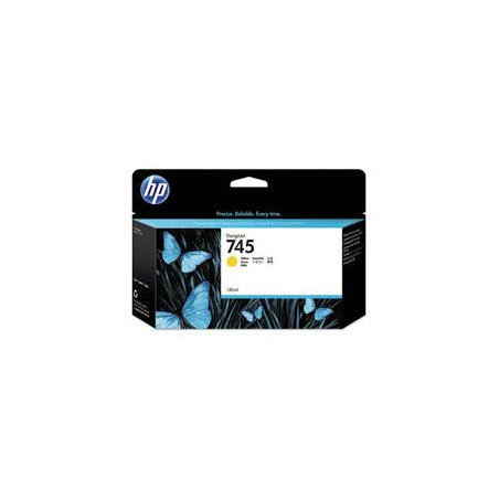 Blækpatron HP nr. 745 gul F9J96A Original (130ml)