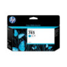 Blækpatron HP nr. 745 Cyan F9J97A Original (130ml)