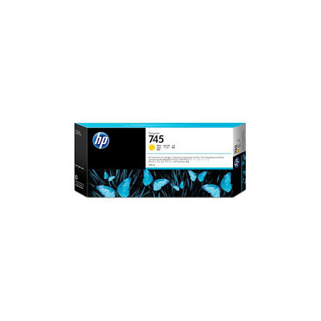Blækpatron HP nr. 745 gul F9K02A Original (300ml)