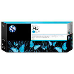 Blækpatron HP nr. 745 Cyan F9K03A Original (300ml)