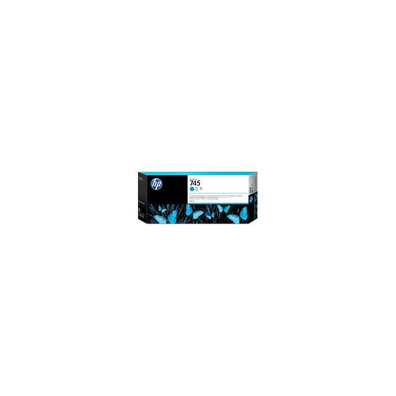 Blækpatron HP nr. 745 Cyan F9K03A Original (300ml)