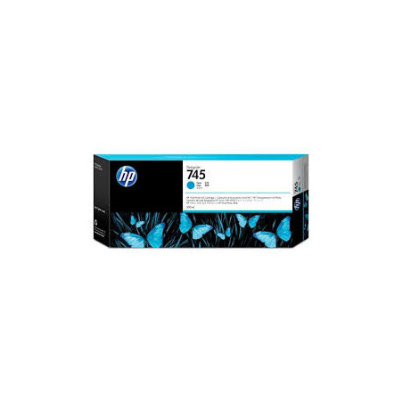 Blækpatron HP nr. 745 Cyan F9K03A Original (300ml)