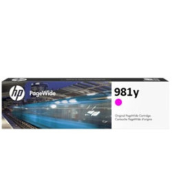 Blækpatron HP nr. 981Y XXL Magenta PageWide L0R14A Original (16.000s)