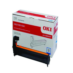 Tromle (IKKE TONER) 44844407 Cyan