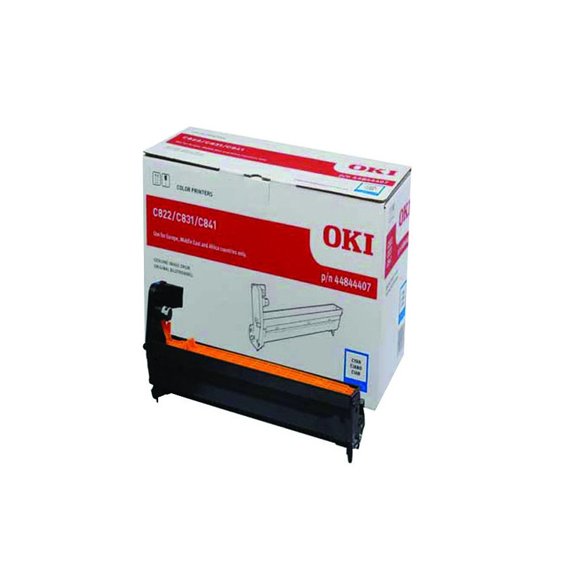 Tromle (IKKE TONER) 44844407 Cyan