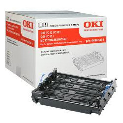 Tromler (IKKE TONER)  44968301 Kit m. sort og farver