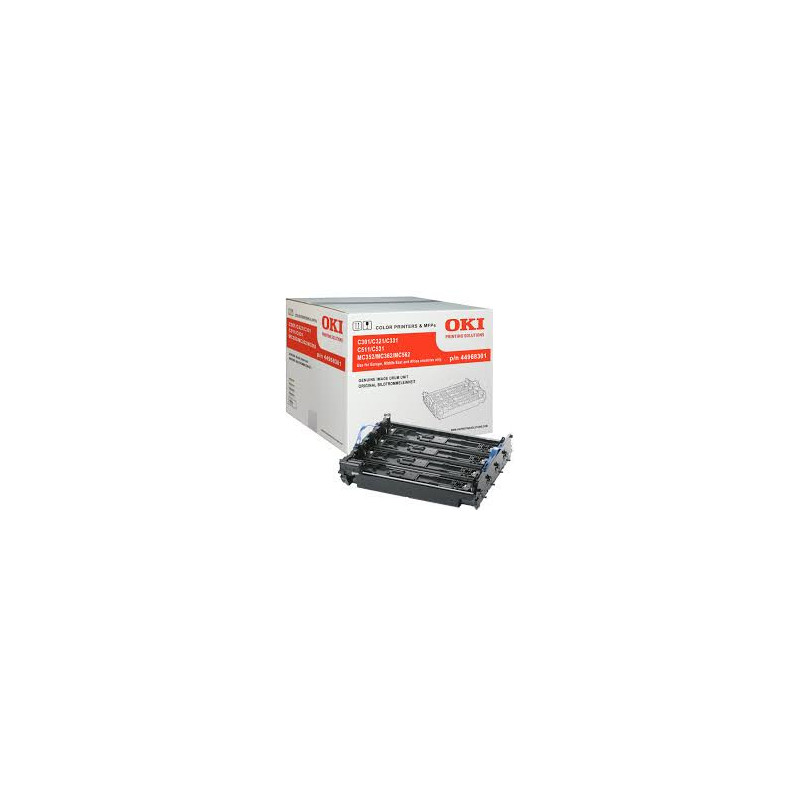 Tromler (IKKE TONER)  44968301 Kit m. sort og farver