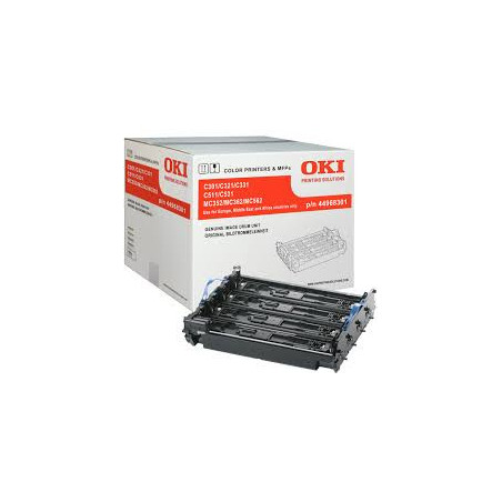 Tromler (IKKE TONER)  44968301 Kit m. sort og farver