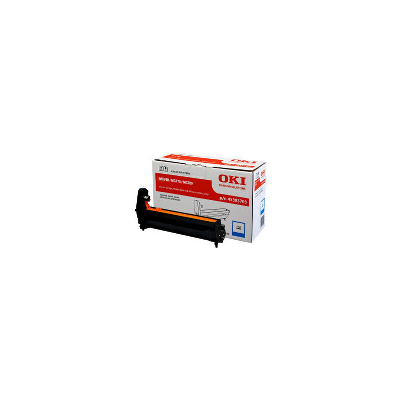 Tromle (IKKE TONER) 45395703 Cyan