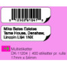 Brother DK-11204-DK11204 Multi etiketter 17x54mm 400stk.