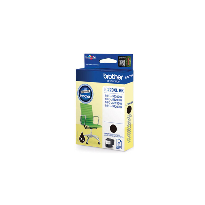 Blækpatron LC229XLBK Sort