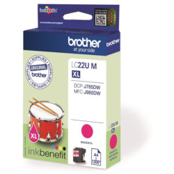 Blækpatron LC22UM Magenta