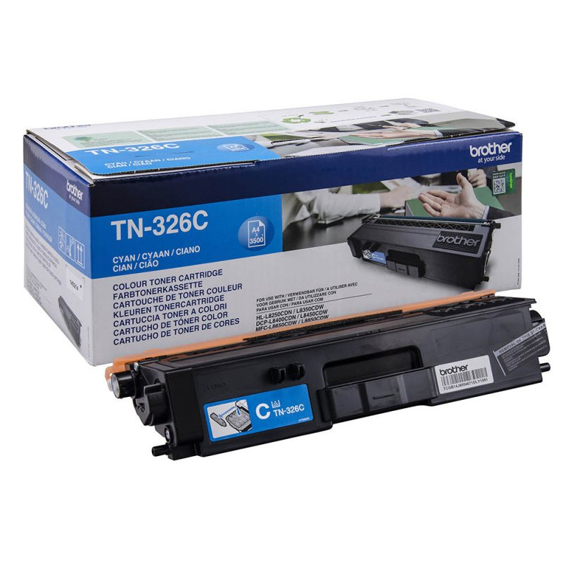 Tonerpatron TN326C Cyan