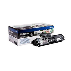 Tonerpatron TN329BK Sort