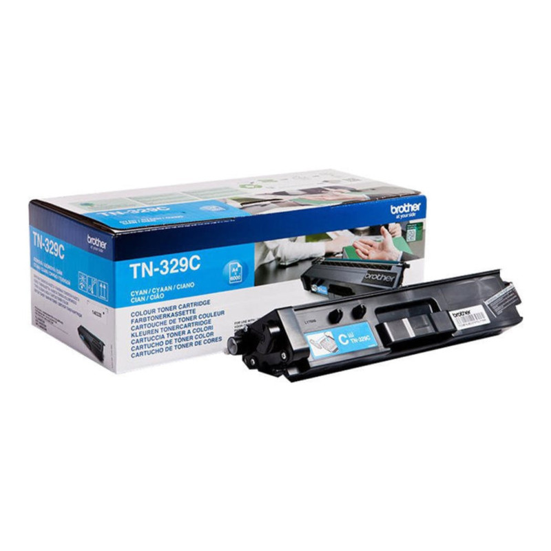Tonerpatron TN329C Cyan